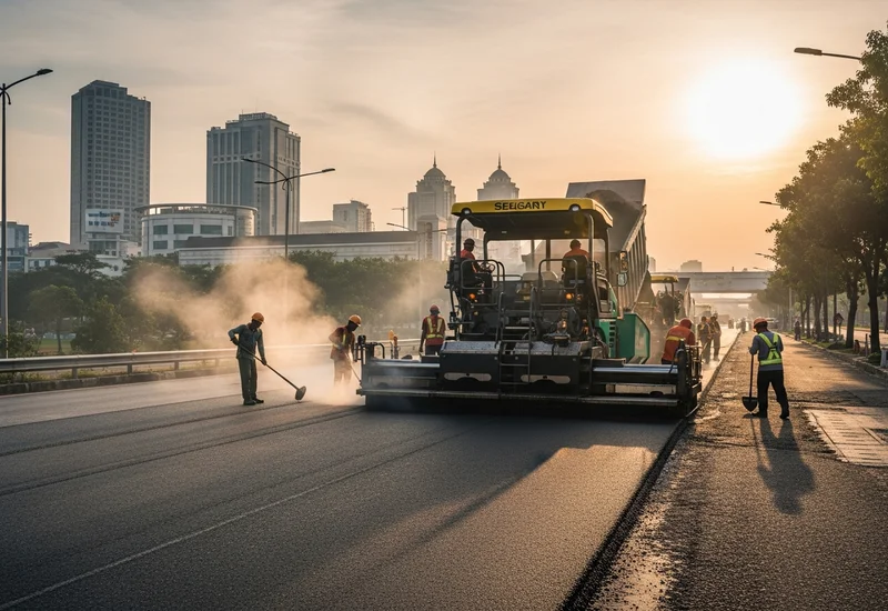 Pengaspalan Jalan Arteri oleh Jasa Aspal Id