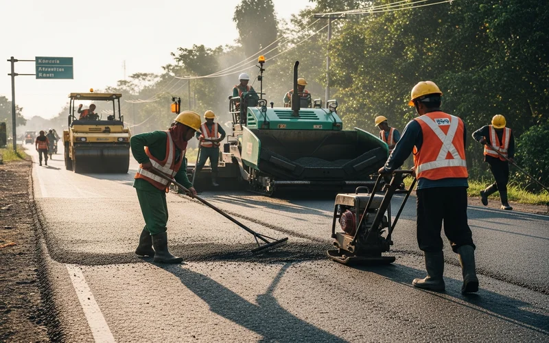 Jasa Aspal professional dengan pengerjaan bergaransi
