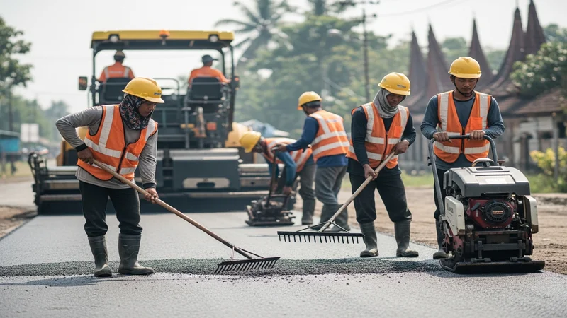 Jasa Aspal Depok Professional untuk kebutuhan proyek pengaspalan jalan Anda