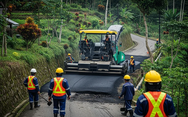 Perbaikan Jalan Area Pedesaan yogyakarta