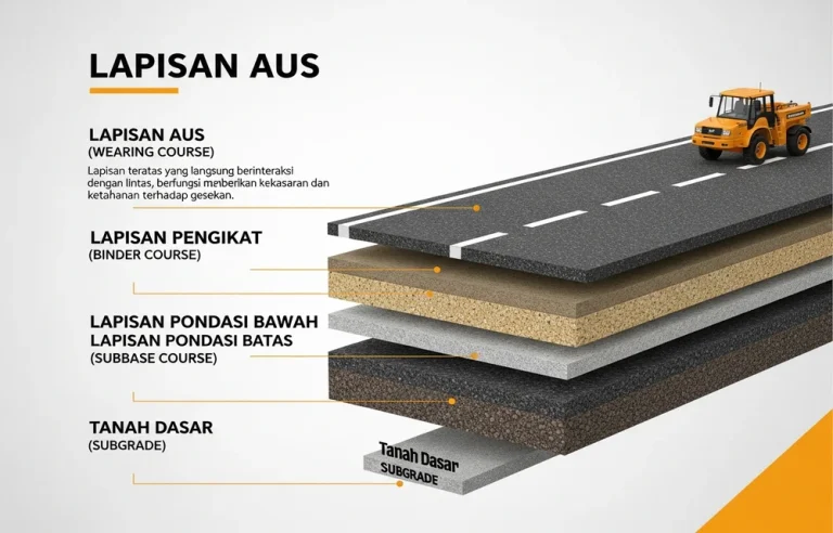 Penjelasan Lapisan Aspal Hotmix