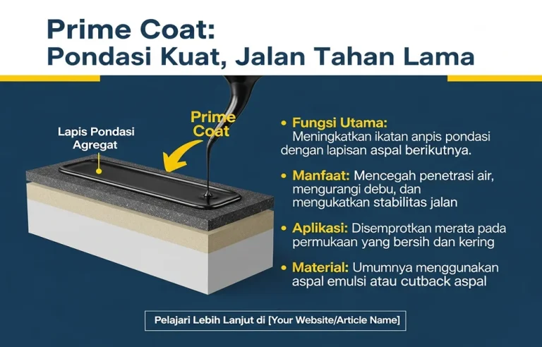 Rumus Prime Coat Aspal SNI: Cara Hitung Kebutuhan per m2