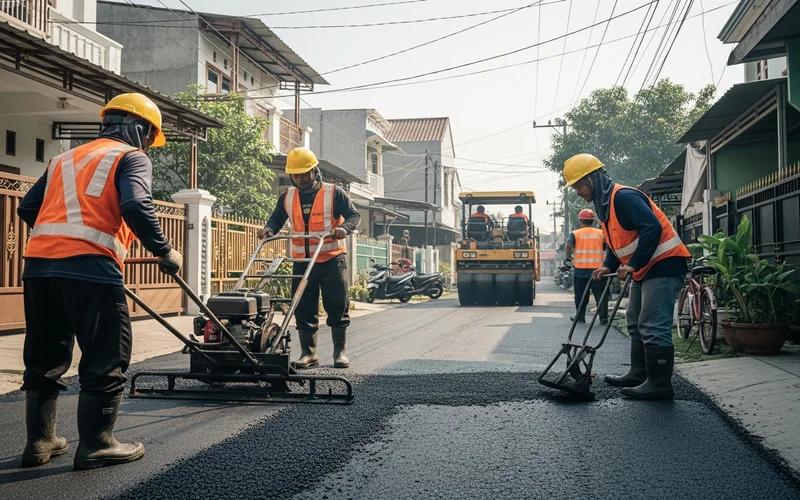 Jasa Pengaspalan Profesional dan Terpercaya di Subang