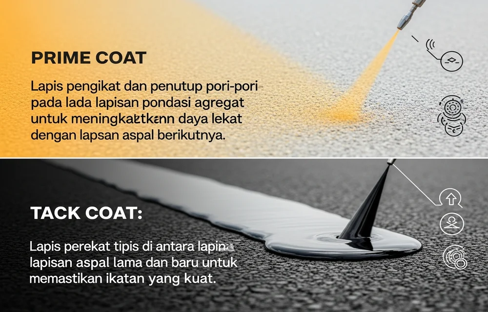 Apa Bedanya Prime Coat dan Tack Coat? Temukan Penjelasannya disini!