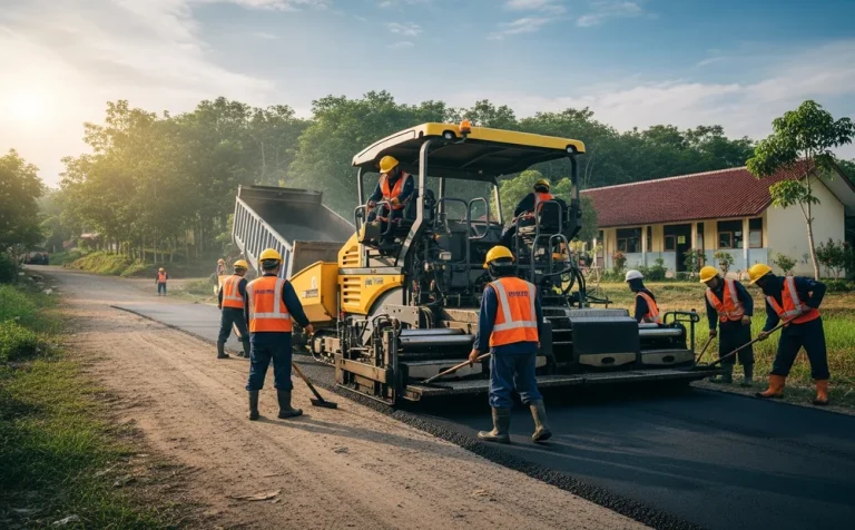 Jasa Tukang Aspal Hotmix Murah Terpercaya: Mulai Rp 60rb/m2