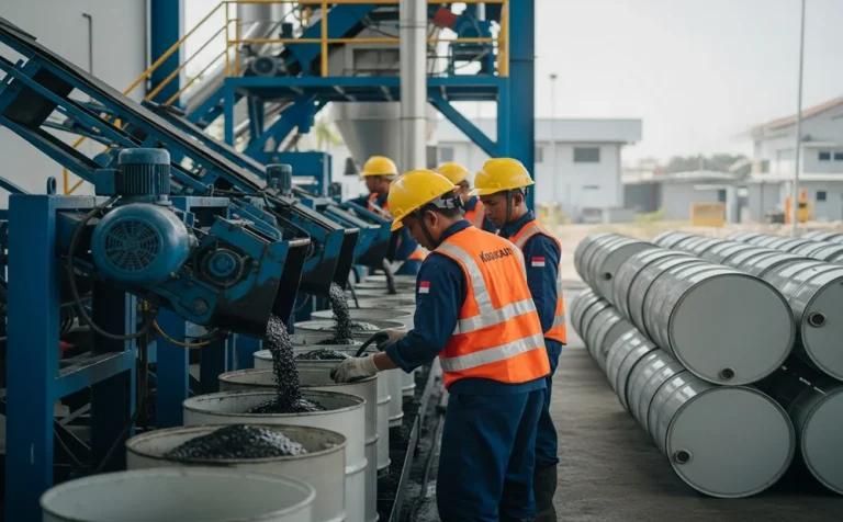 Pabrik Aspal Tangerang: Kapasitas Besar & Alat Modern